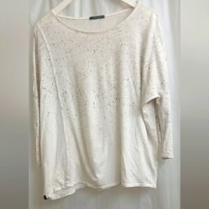 ERRANT+ IXCVI Splashed Paint LILANA Sample Shirt Hand Written Tag -Size: 16